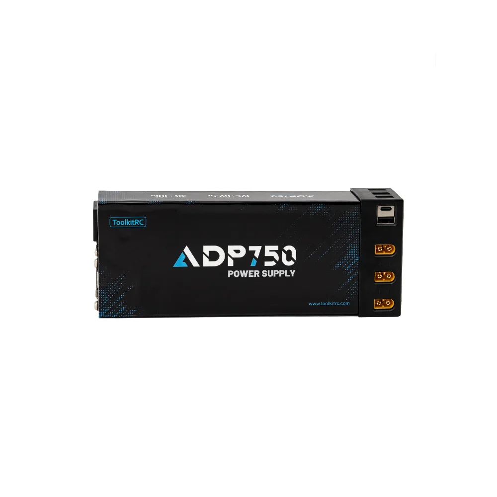 ToolkitRC ADP750 Power Adapter 750W DC12V 62.5A XT60 Parallel Suitable For M8D M9 M6D M7 M8P Intelligent Charger Power Supply