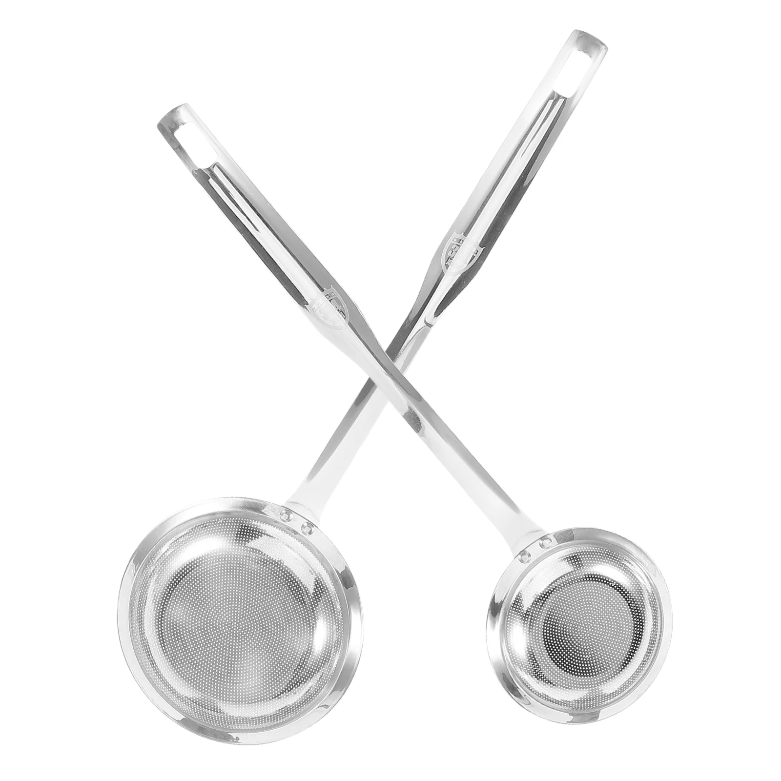 

1 Set Stainless Steel Skimmer Spoon Mesh Strainer Fine Oil Filtering Tool For Hot Pot Deep Fryer Fat Separator Kitchen Sifter