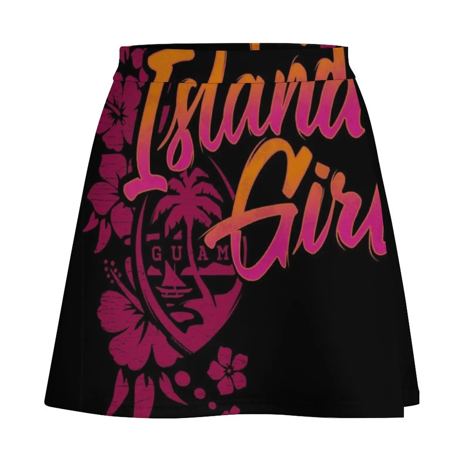 GUAM Island Guam Girl Chamoritta Mini Skirt Women clothing Skirt pants Mini Skirt
