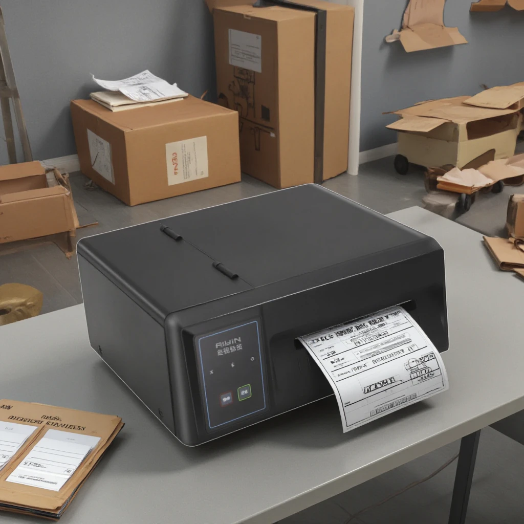 Impressora de etiquetas de env - Barcode Printer Direct Thermal 110Mm avaliação e preço