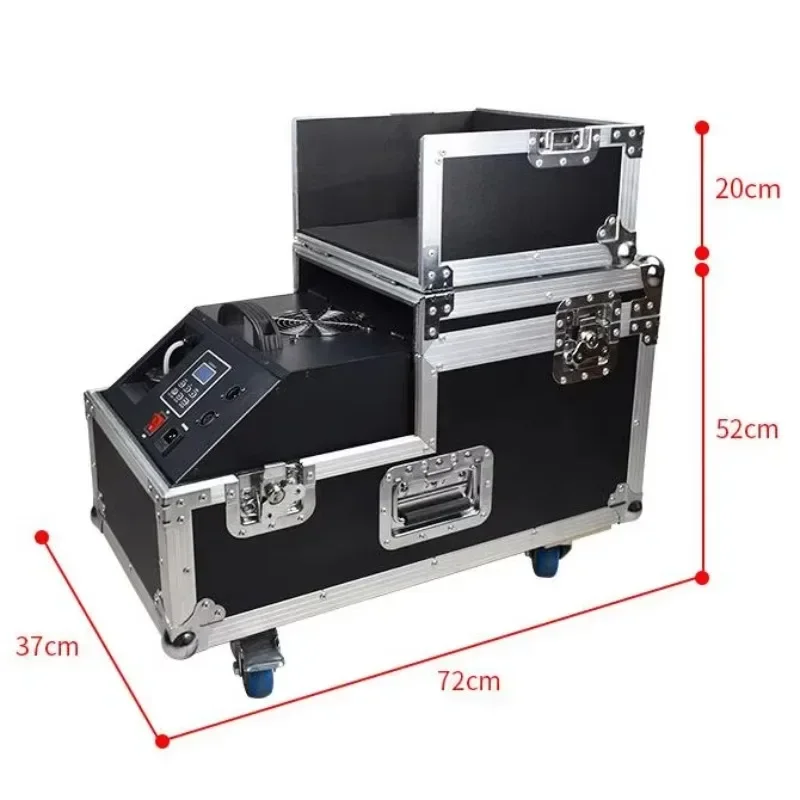 3000W Double Pipe  Maker Water Mist Stage Atmosphere Equipment for Indoor/Outdoor Dry Ice Product DMX512 Controlled