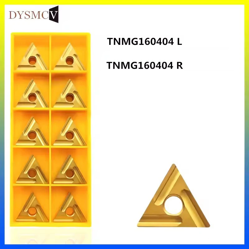 TNMG160404 L DY6020 TNMG160404 LR DY6020 herramienta de torneado externo hojas de inserción de cabina para herramientas de torno CNC