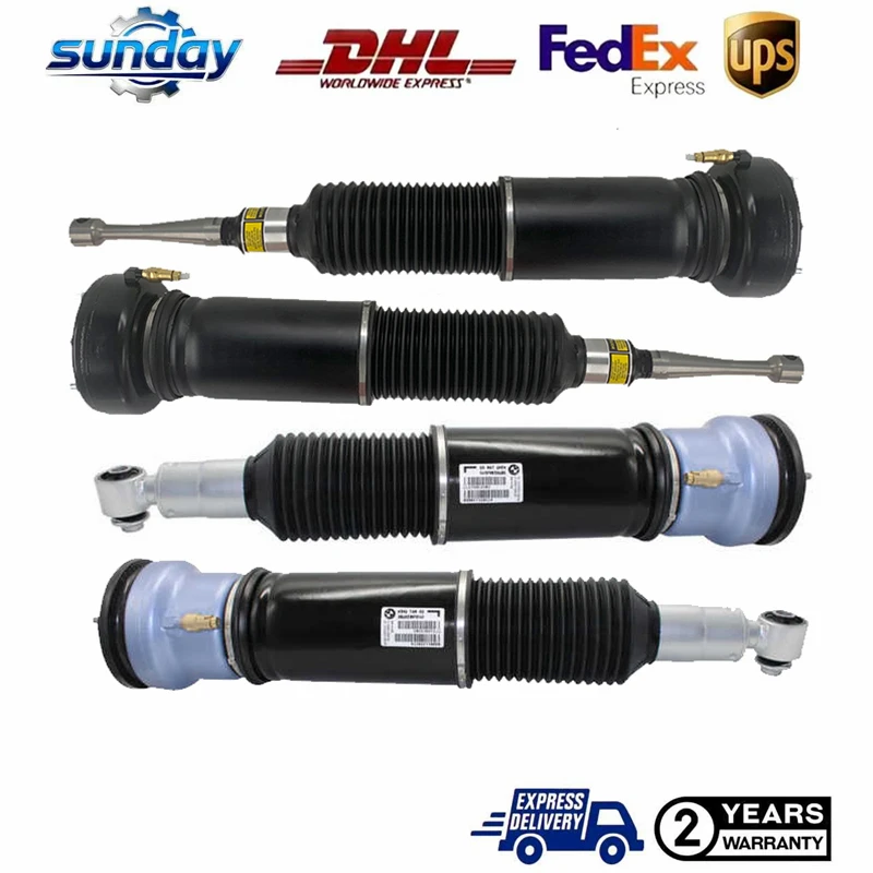 4PCS Front And Rear Left Right Air Suspension Struts 164320601380 ​164320431337 106781155 7106782242 For Rolls Royce Phantom Sal