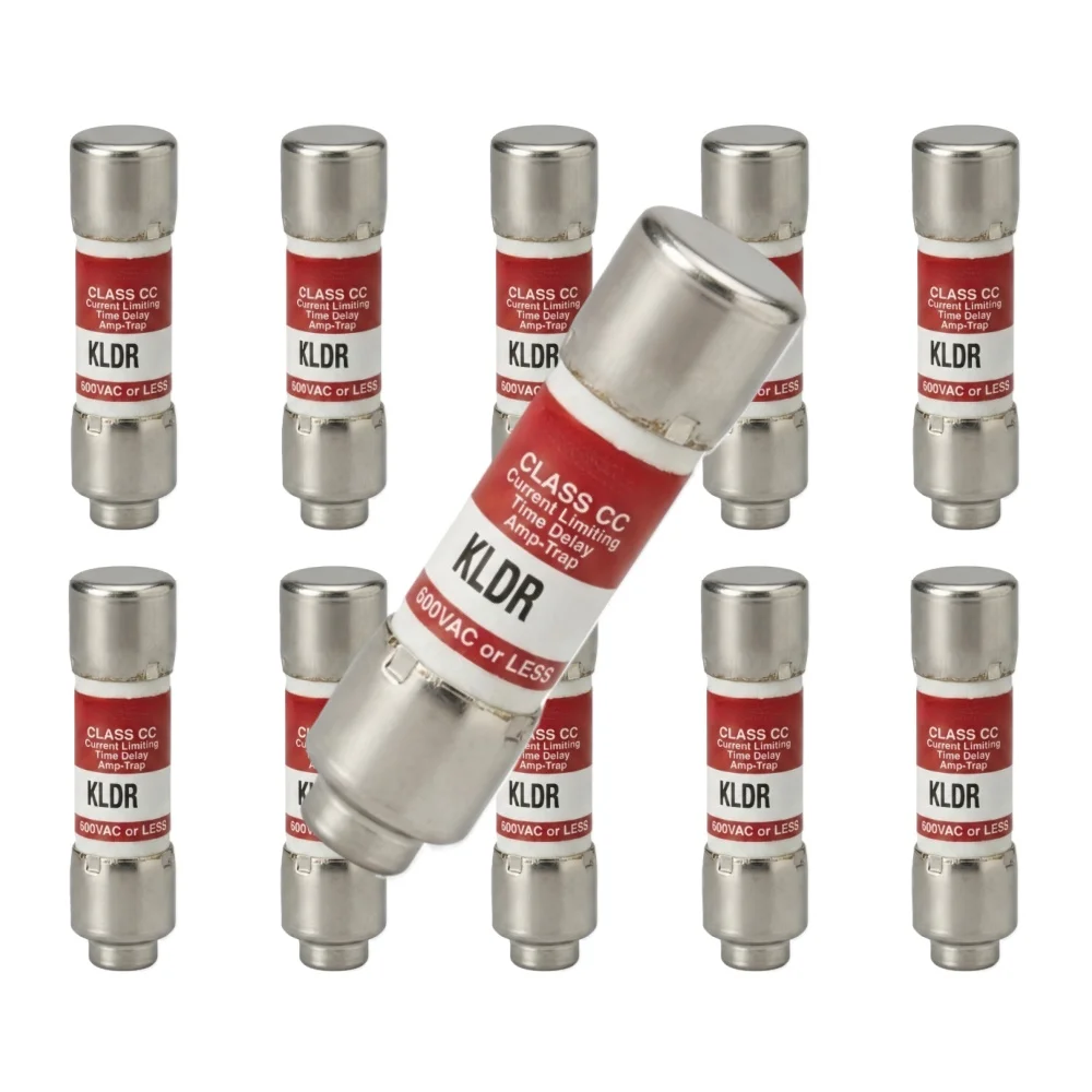 KLDR 2-8/10 Time Delay Midget Fuse 2.8A 600VAC Current Limiting Industrial Fuse KLDR2-8/10 【10-Pack】 OEM