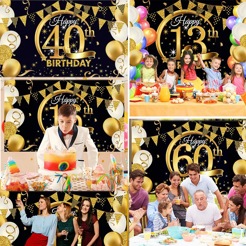 

Anniversary birthday 18 years old decoration party baptism festival photo background personal birthday posteradultceremonycustom