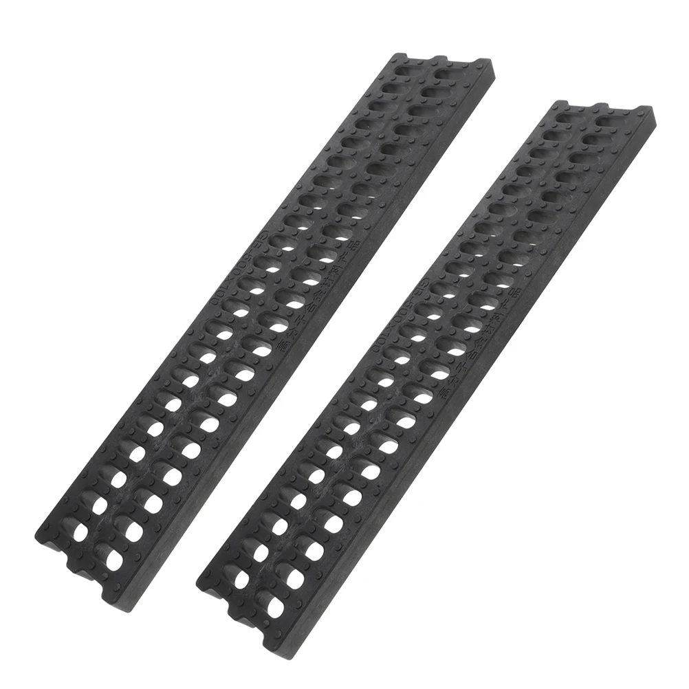 2 Pcs Trench Cover Drain Grate for Kitchen Bathroom Garden Swimming Pool Outdoor City Trench Supply Professional Drainage Grille