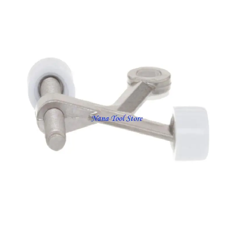 31GJ Heavy Duty Adjustable Hinge Pin Door Stopper Stop with Bumper Tip Hardware Home
