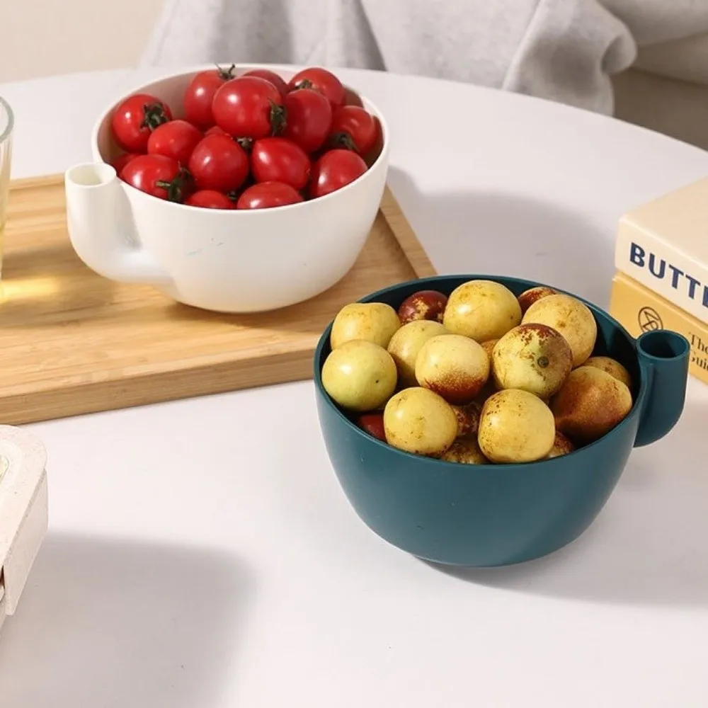 Fast Draining Berry Swirl Washing Bowl Rotating Self Rinsing Automatic Fruit Wash Bowl Multipurpose Quick Drain