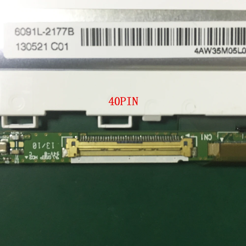 Imagem -04 - para Fujitsu S782 Sh771 13.3 Tela Lcd do Portátil 1366*768 Lvds 40 Pinos Cp60710201 Lp133wh5 Tsa2 Lp133wh5-tsa2 Lp133wh5 ts a2