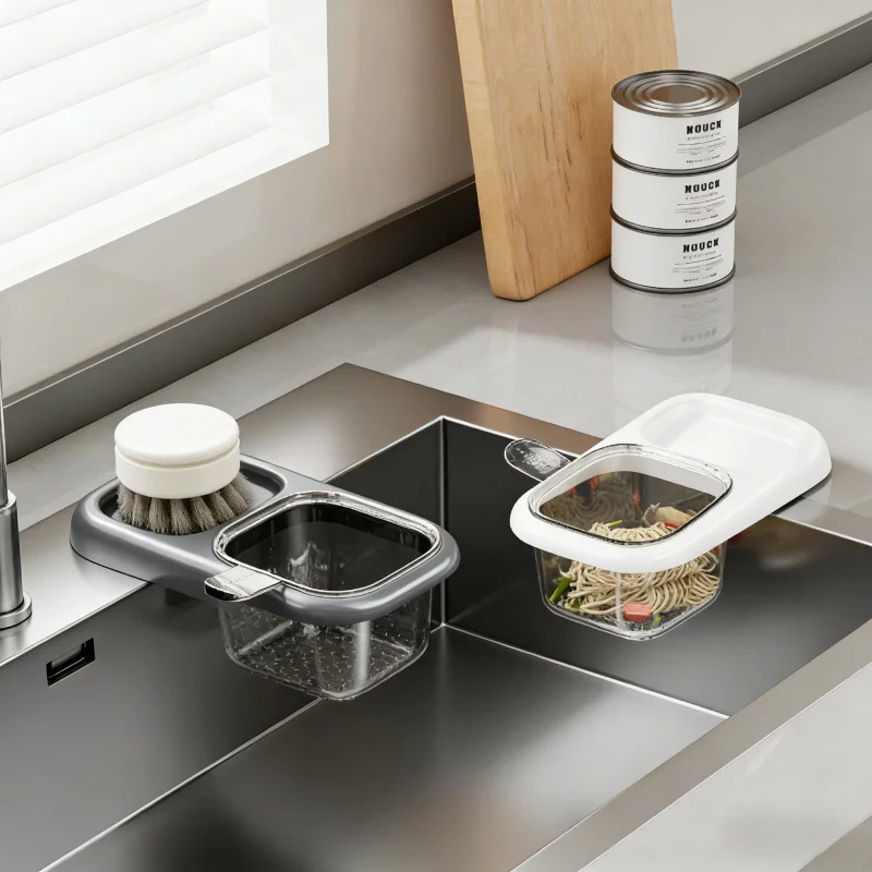 

Kitchen Sink Strainer Basket - Separate Filter Rack for Leftover Food Tea Leaves Home Use Vegetable Washing Draining