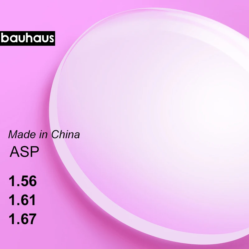 Index Prescription Lenses CR-39 Resin Aspheric Glasses Lenses for Myopia/Hyperopia/Presbyopia Extra Thin With Coating
