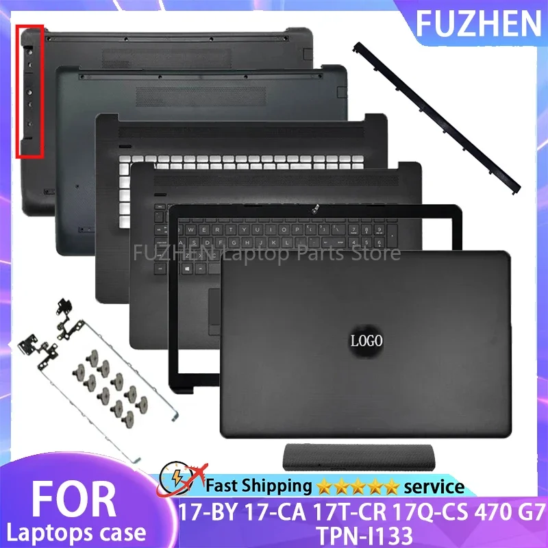 

New For HP 17-BY 17-CA 17T-CR 17Q-CS 470 G7 Laptop LCD Back Cover/Bezel/Hinges/Bottom Case L22508-001 L22504-001