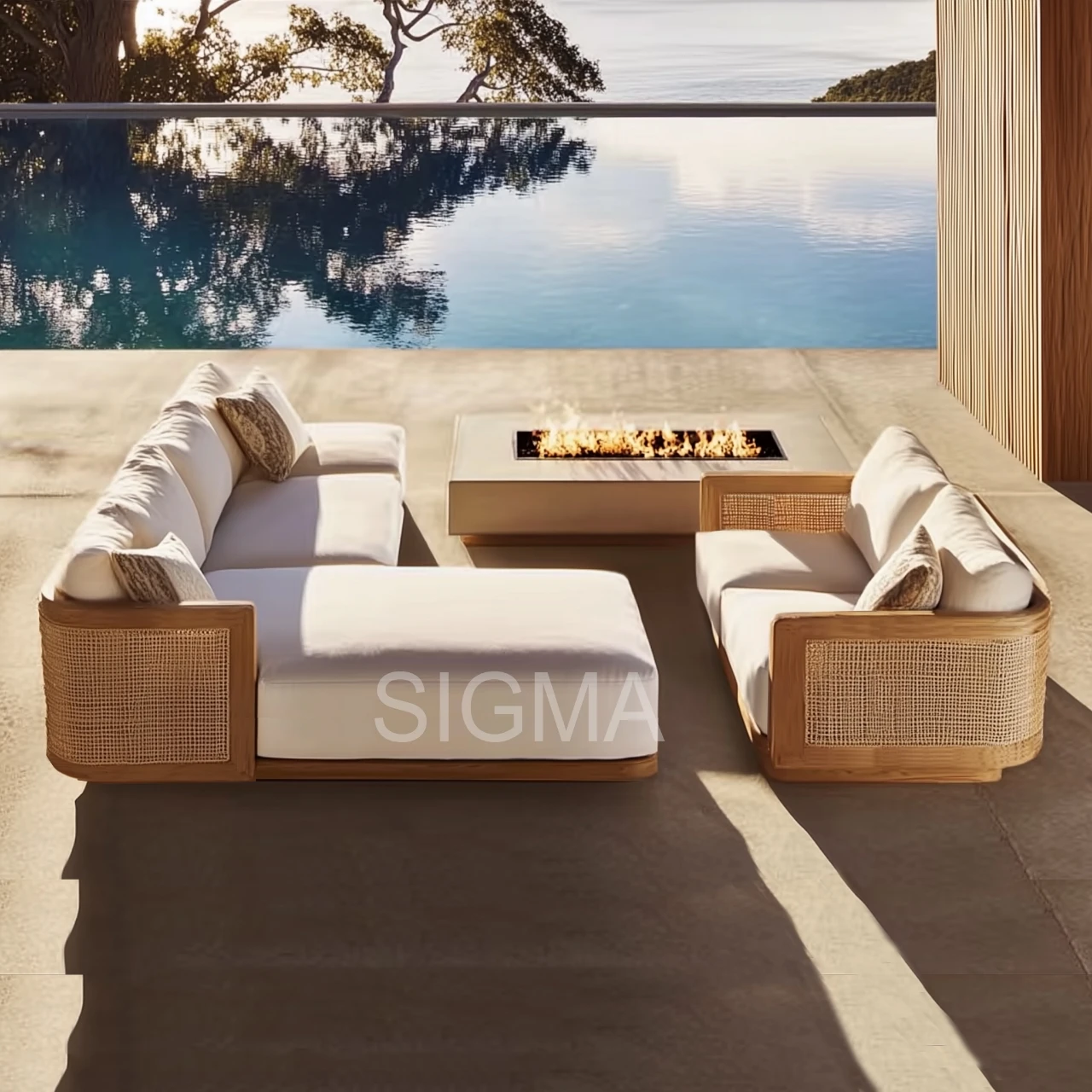 Outdoor All Weather Solid Teak - огляд і ціна Outdoor Daybed Furniture