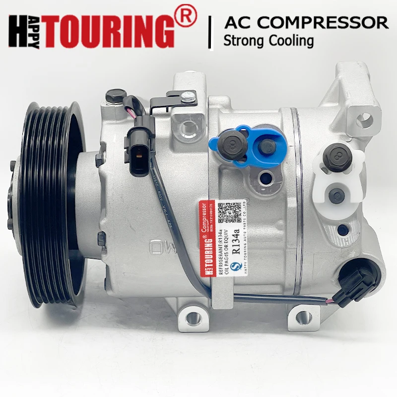 

DVE16 ac compressor For Hyundai Tucson L4 1.6L 2016 2017 2018 2019 97701-D3300 97701D3300 97701D3301 97701-D3301 6pk