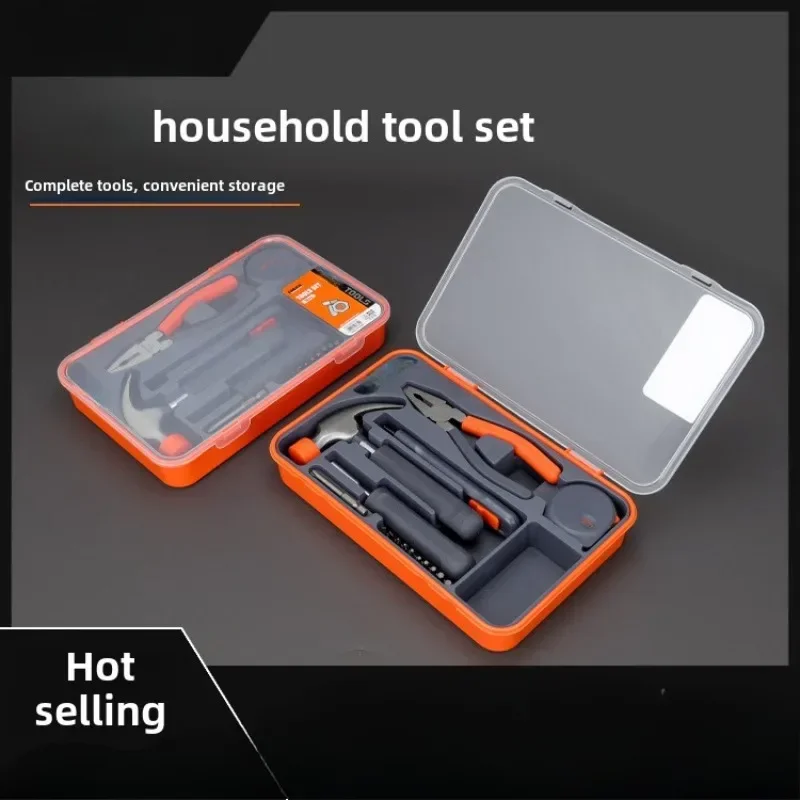 BIESUO Household Manual Woodworking Hardware Tool Set 19pc Toolbox Gift Set Set Maintenance