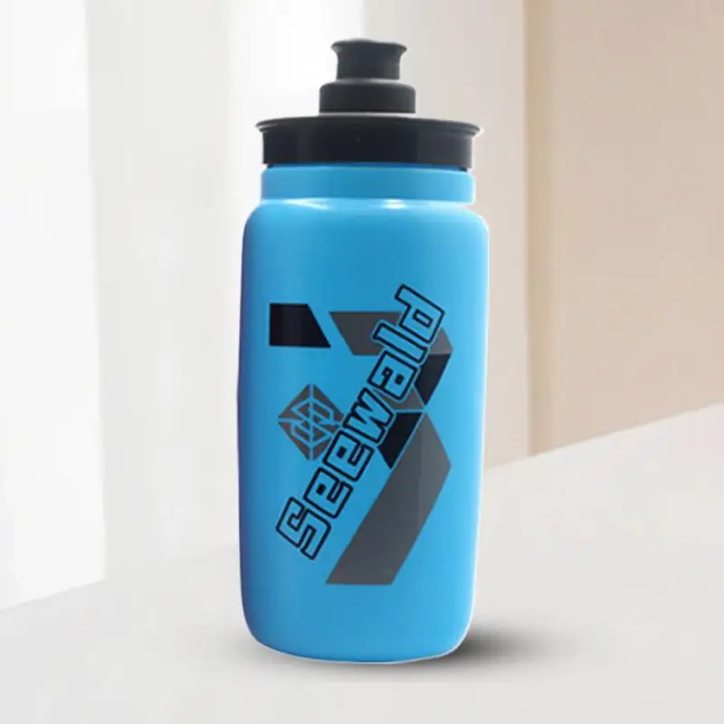 Easy Squeeze Sports Water Bottle Cycling Bottle Multi-functional Fitness & Cycling Tumbler Food-Grade 550ml For