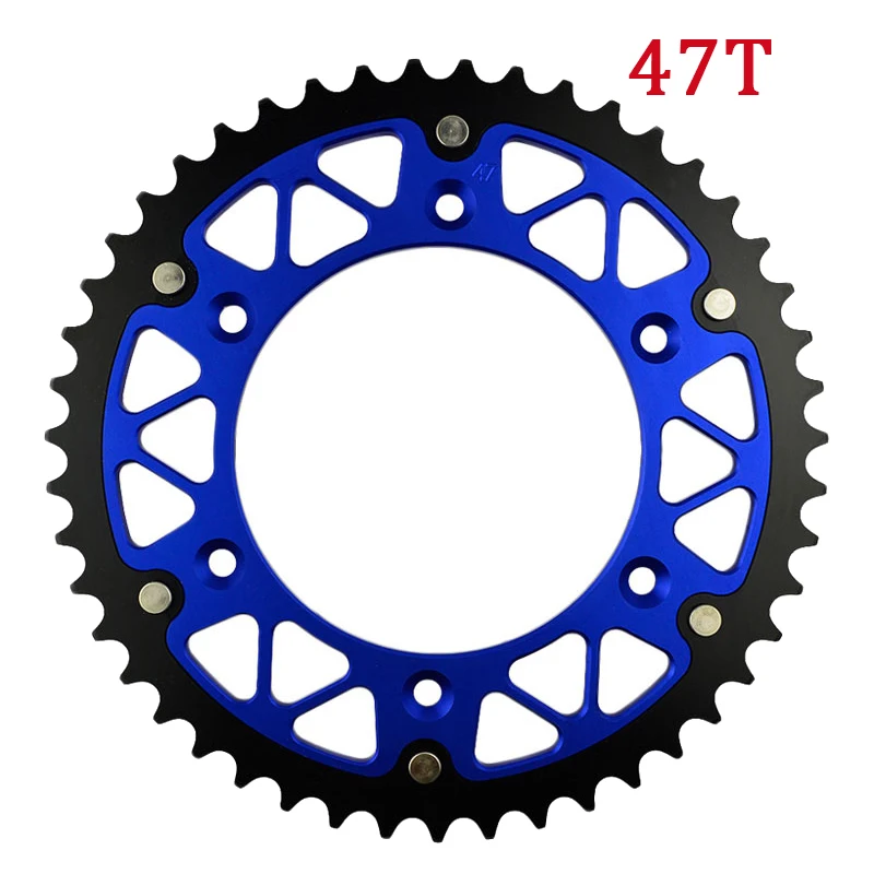 Motorcycle 520 45T-52T Rear Sprocket For 125 EGS SX XC 144 150 200 250 300 350 360 400 440 450 SX-F MXC XCF-W XC-F XC-W EGS RXC