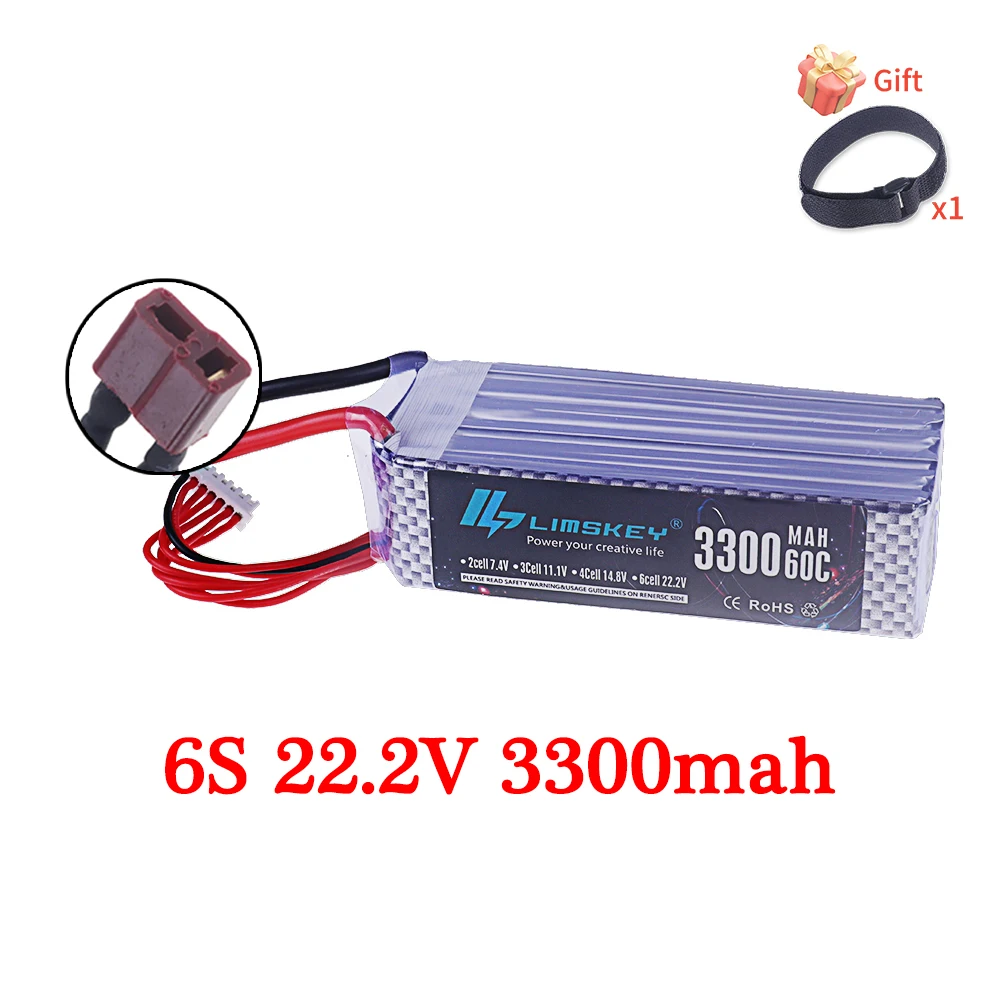 60C Lipo Batterie 3300mAh 7,4V 11,1V 14,8V 22,2V Batterie 2S 3S 4S 6S Mit T XT60 Stecker Für RC Auto Lkw Hubschrauber Teile