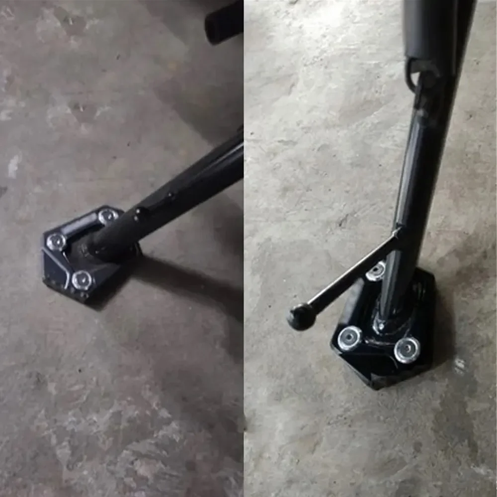 Motorcycle Stand Kickstand Pad Extension Kit Foot Pedal Side Support Bracket For Honda NC700S/X/D CBR500R/600RR/650F/600F CB500