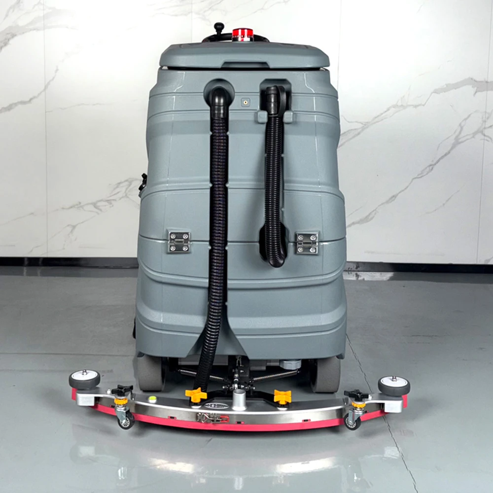 【ساخن】مجفف تنظيف تلقائي جديد يعمل بالبطارية، غسالة أرضية صناعية لاسلكية لمستودع ورشة عمل المصنع #4