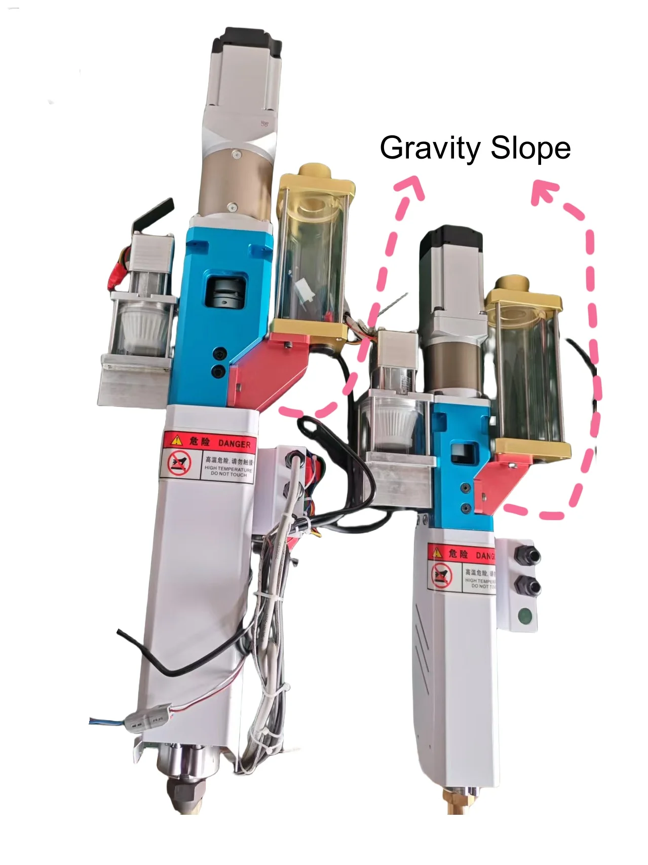 Plastic Pellet Extruder 3Kg per hour with Servo Motor 600W Suitable for Robot Arm