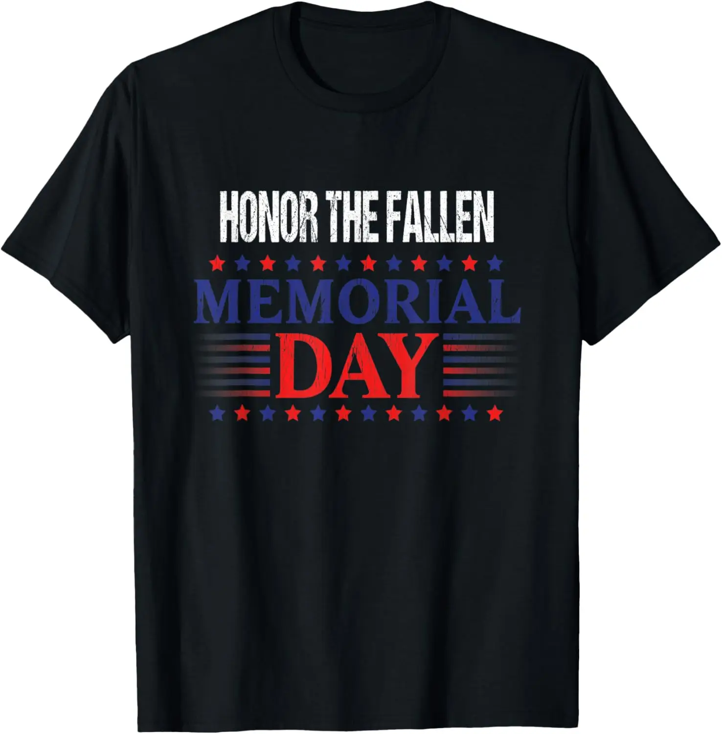 Camiseta Honor The Fallen Patriotic - Memorial Day