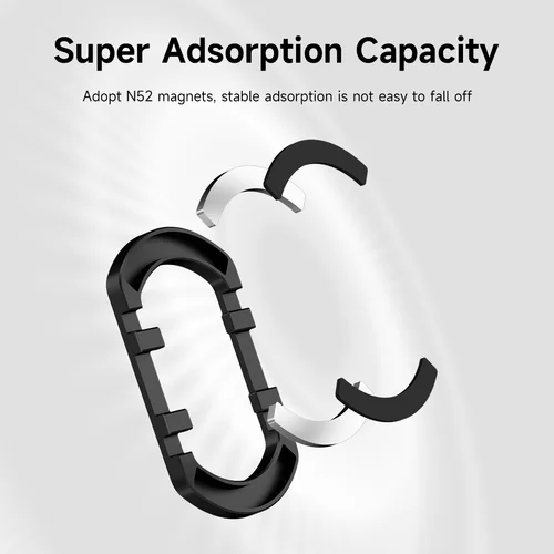 Imagen 2 del producto Hagibis-anillo adaptador de parche magnético, pegatina magnética para accesorios de parche Magsafe, Kits de paquete, caja SSD de banco de energía, amplificador DAC