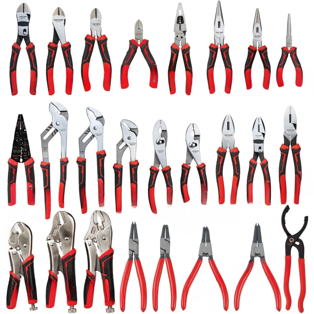 

25 Pieces, Durable and Versatile Pliers, Stainless Steel Blades (CMHT82625)