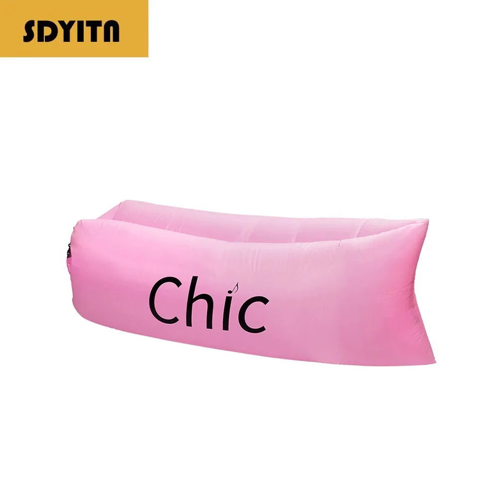 

Portable Inflatable Outdoor Lazy Sofa Air Bed Camping Mat Single Person Portable Inflatable Lounge Chair for Camping