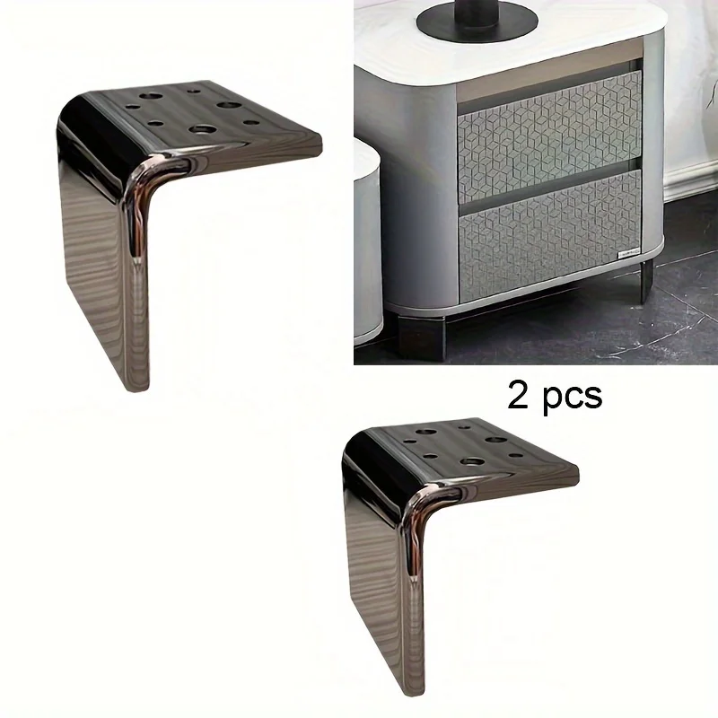 

2pcs DIY Tea Table Furniture Foot Hardware Accessories Metal Sofa Feet Heavy Furniture Support Feet Height For Sofa Table Chair