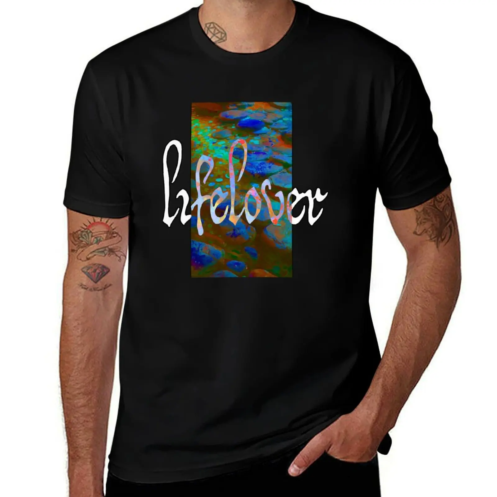 

Lover LifeLover T-Shirt oversized graphic tee anime stuff vintage graphic tee summer top men workout shirt