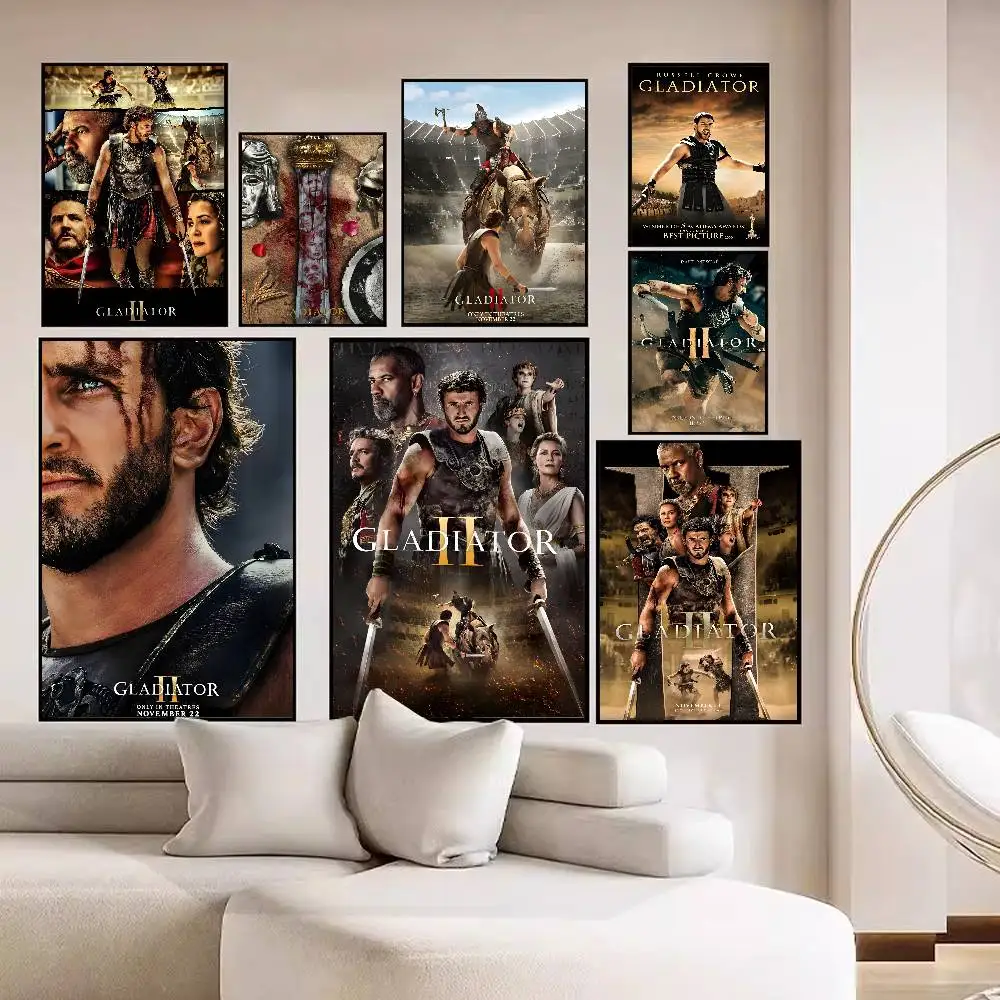 Gladiator Good Quality Prints And Posters Vintage Room Bar Cafe Decor Home Decor