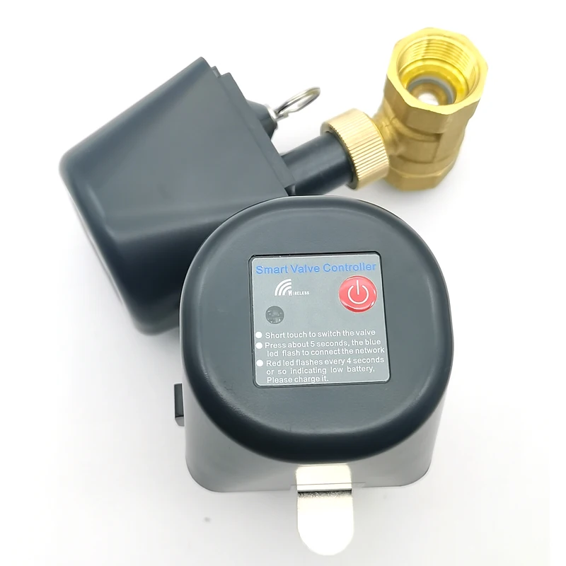 Batteria ricaricabile Valvola dell'acqua Zigbee Controller Tuya Timer Irrigazione automatica Giardino Irrigazione regolare Telecomando WIFI