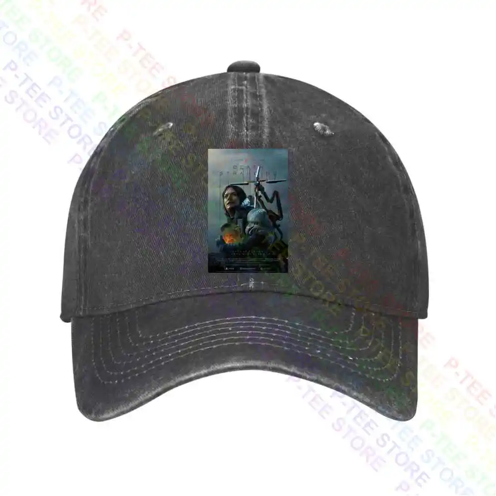 Death Stranding Ps4 Print Kojima Productions Baseball Cap Snapback Caps Knitted Bucket Hat