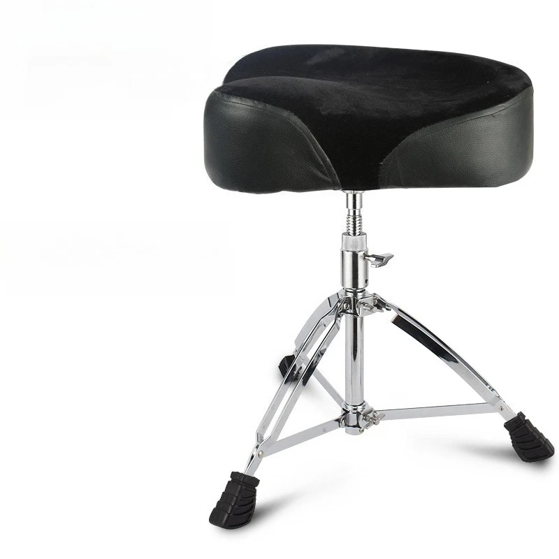

2025 Factory Outlet Adjustable Height Comfortable Drum Stool with Custom Logo Swivel Design for Musical Instrument Accessories