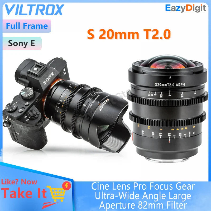 Viltrox S 20Mm T2.0…