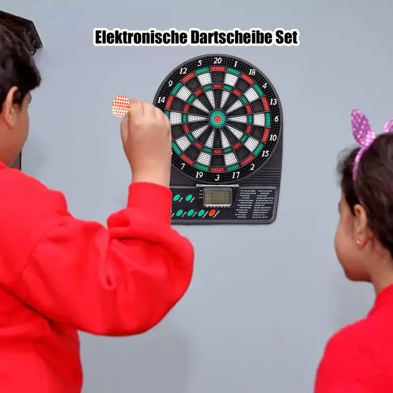 Electronic Dartboard Set Electronic Sports Dart Scoreboard Kit Automatic Scoring Dartboard With LCD Display For Bar