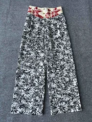 2024 Spring and Summer New Fashion Casual High Quality Women's Loose L/P Linen Trousers