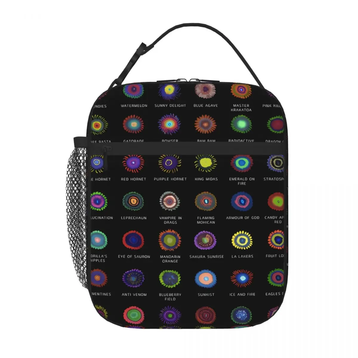 Bestselling Zoanthids Identification Embossed Reusable Lunch Bag Overnight Trip Kids Lunch Bag