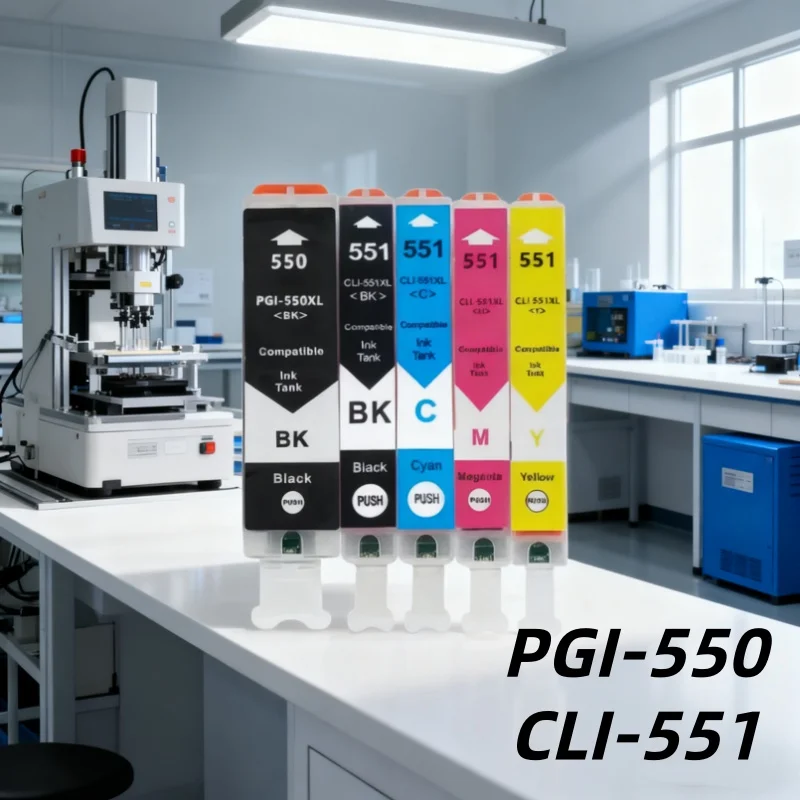 

Совместимые картриджи Derisa PGI550 CLI551 PGI-550 CLI 551 PGI-550 CLI-551 для принтеров Canon MG6350 MG7150 IP8750 Ip7250