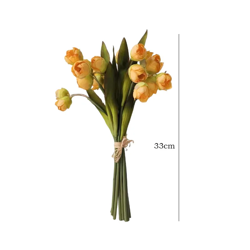 New Autumn Bouquet 24 Heads Lily of The Valley Vintage Artificial Flower Home Tabletop Decoration Silk Flower Fall Fall Decor image 6