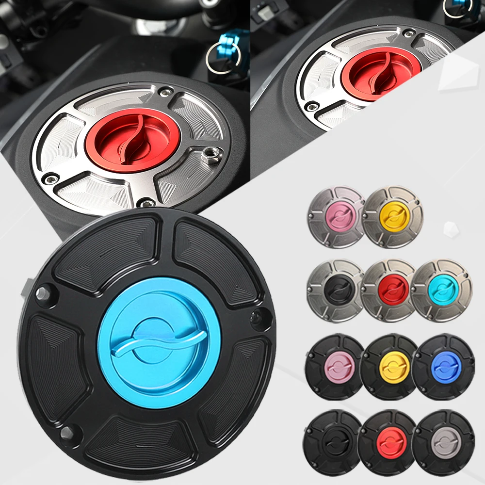 For CFMOTO 450SR 250SR  250NK Motorcycle Modification Quick Fuel Tank Cap Keyless Quick Release Fuel Tank Cap Fuel Tank Lock Cap