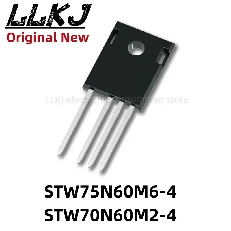 1pcs STW75N60M6-4 STW70N60M2-4  TO247-4 MOS FET TO-247-4