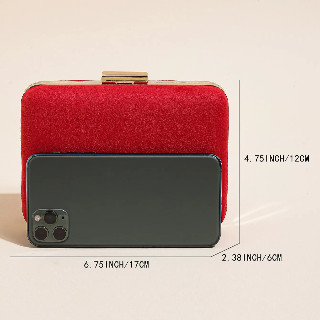 Mini einfache elegante Samt-Clutch-Abendtaschen für Damen, formelle Hochzeit, Party, Clutch, Geldbörse, Abschlussball – Detail 35