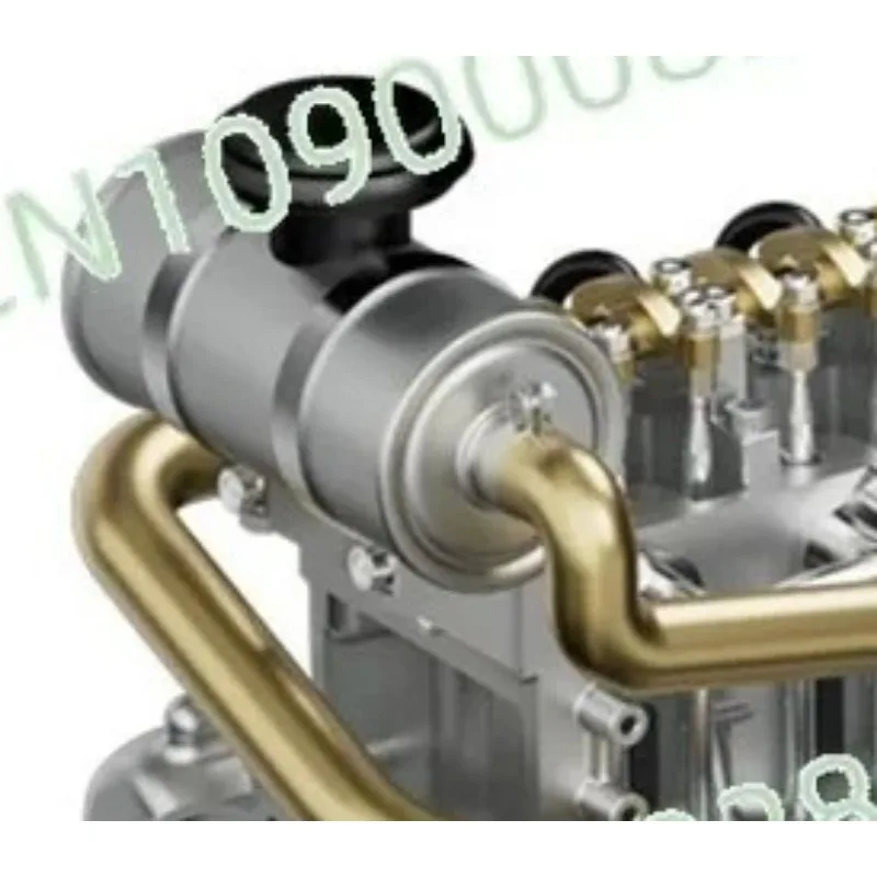 

Модель дизельного двигателя, металлическая сборная модель, мини-двигатель, модель механической сборки