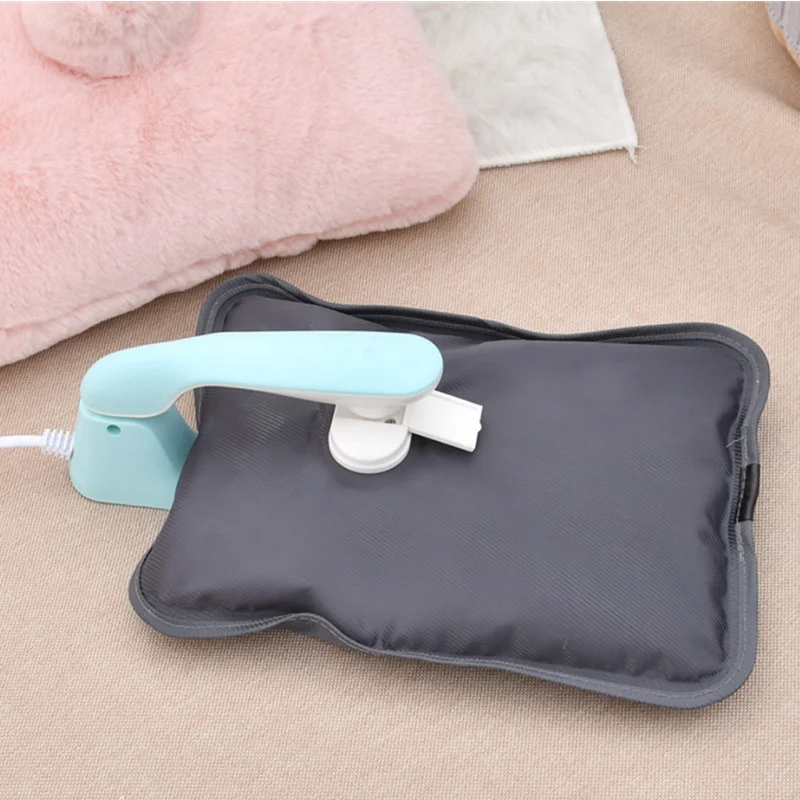 New National Standard Rechargeable Explosion-Proof Hot Water Bottle Separation Of Water And Electricity Printed Mercerized Bag