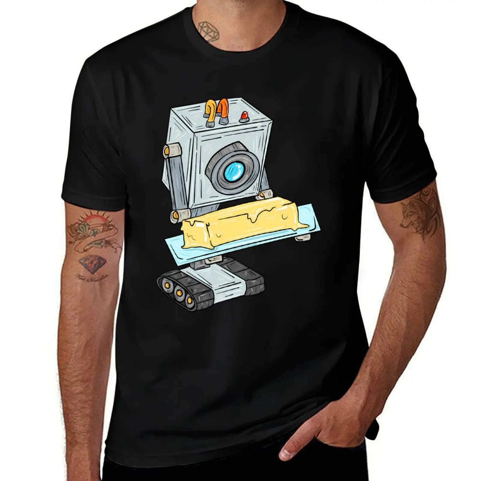 

Butter Robot T-Shirt t shirts with prints man t shirt cotton high quality T-Shirt
