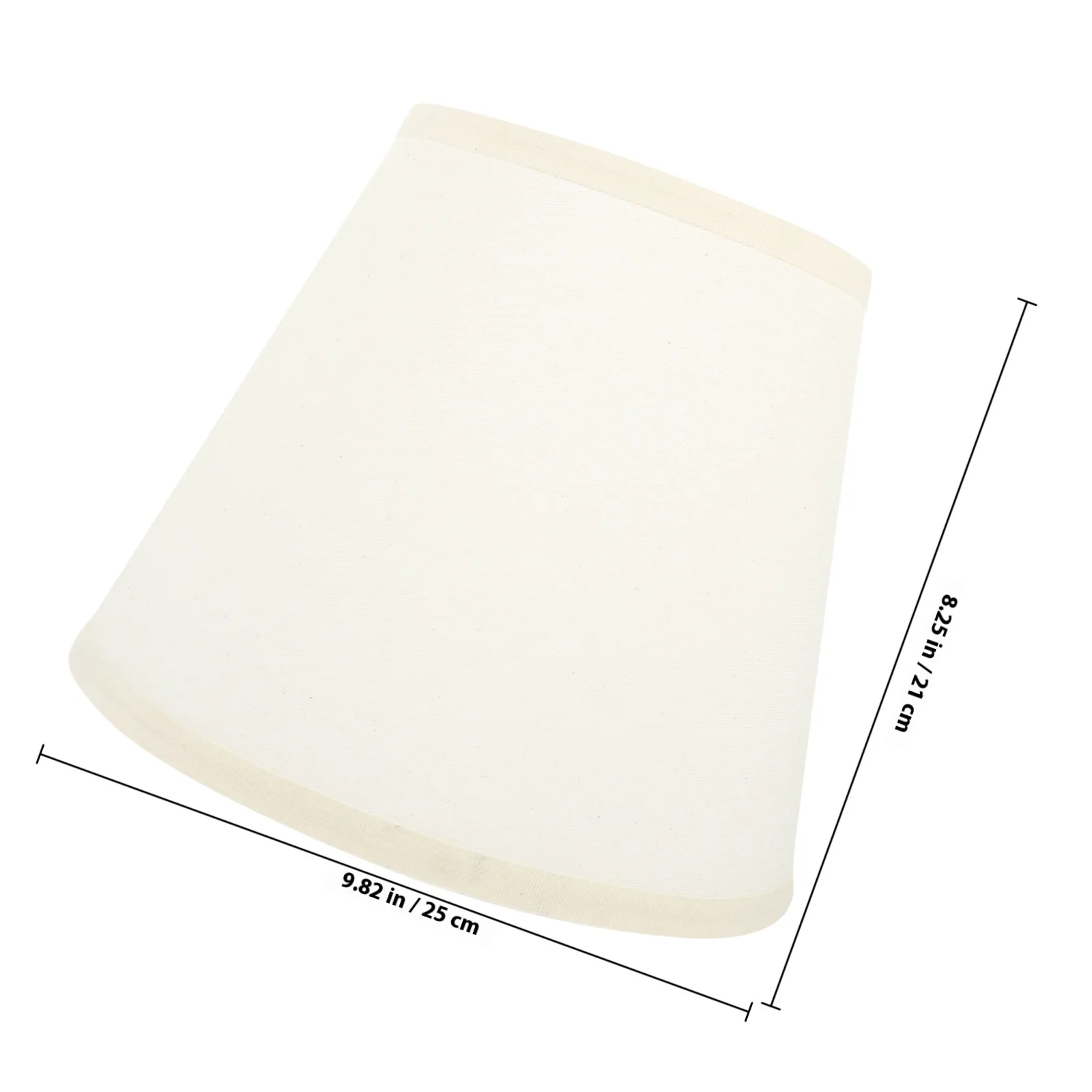 الكتان الجدول غطاء مصباح نصف دائري طبل عاكس الضوء غطاء لغرفة النوم السرير غرفة ديكور النسيج غطاء مصباح عاكس الضوء المنزل #3