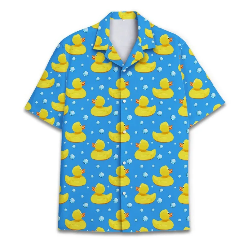 

Cross-border Foreign Trade Summer New Men's Casual Fashion3DDigital Printed Short Sleeve Shirt Plus Size Men's Shirt