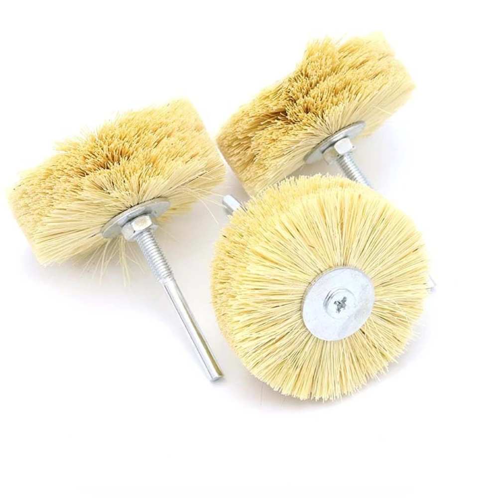 Sikat Pemoles Rambut Kuda/Sikat Pemoles Sisal/Ukiran Akar Relief Kayu, Pemolesan Permukaan Ukiran Mahoni dan Waxing